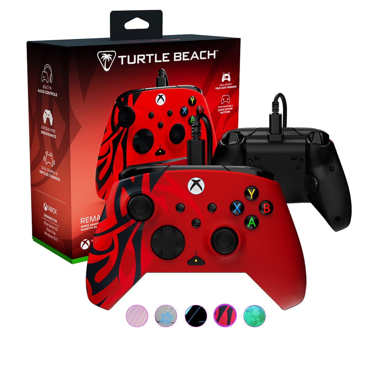 Turtle Beach Rematch Glow Advanced Controller Wired Gaming Controller