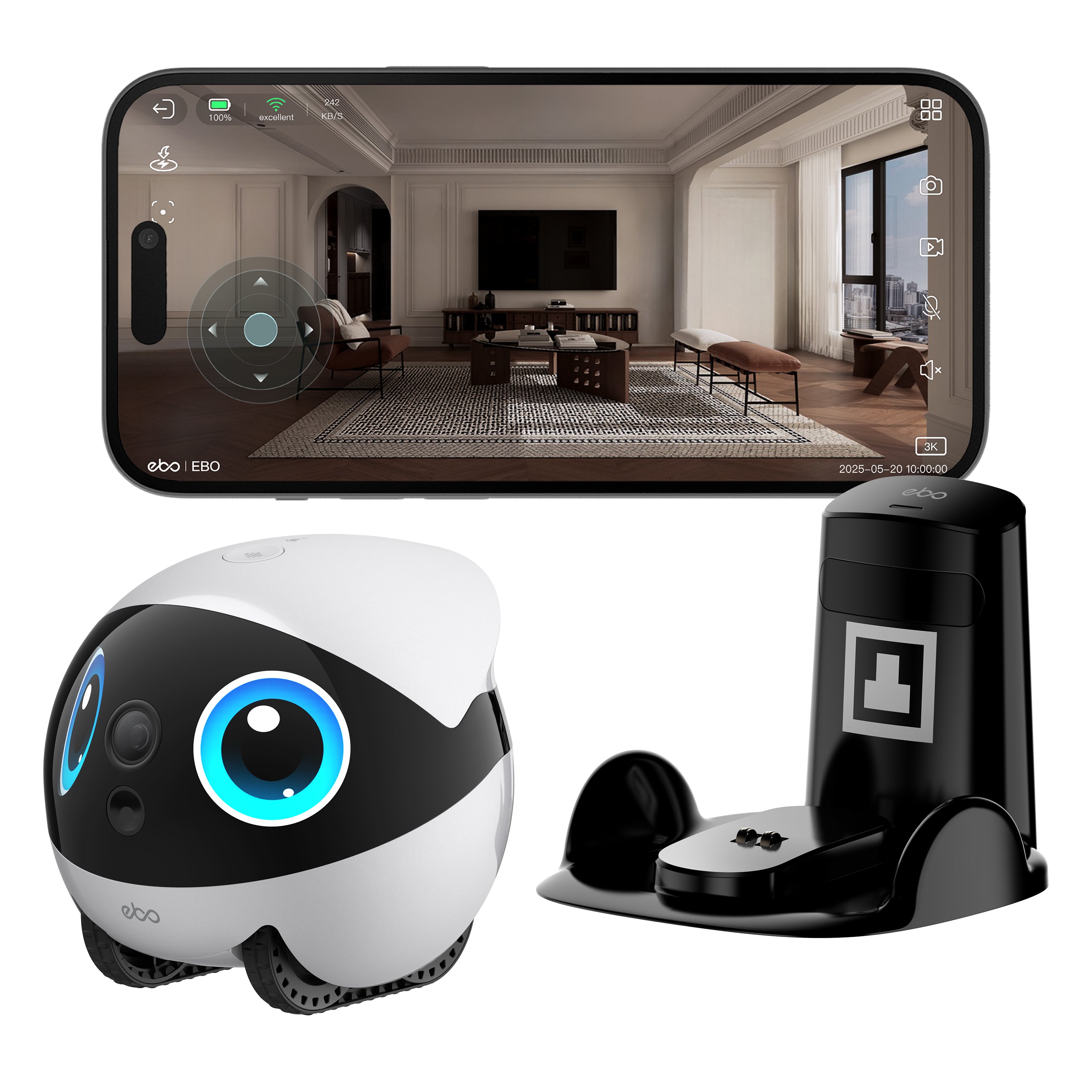 Enabot EBO Air 2 Plus Smart Companion Robot