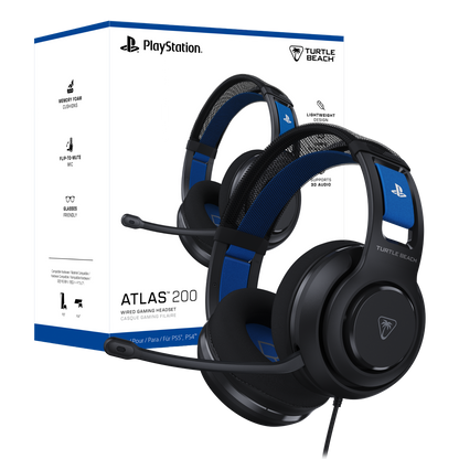Turtle Beach Atlas 200 Wired Gaming Headset for PS5™ & PS4™