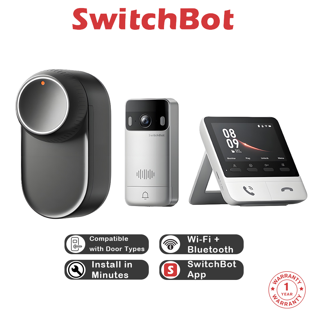 SwitchBot Smart Lock Ultra + Video Doorbell