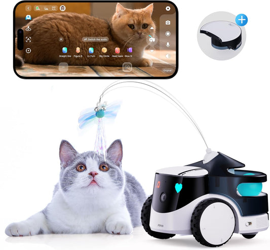 Enabot Rola PetPal Robot Pet Companion with Interactive Toys