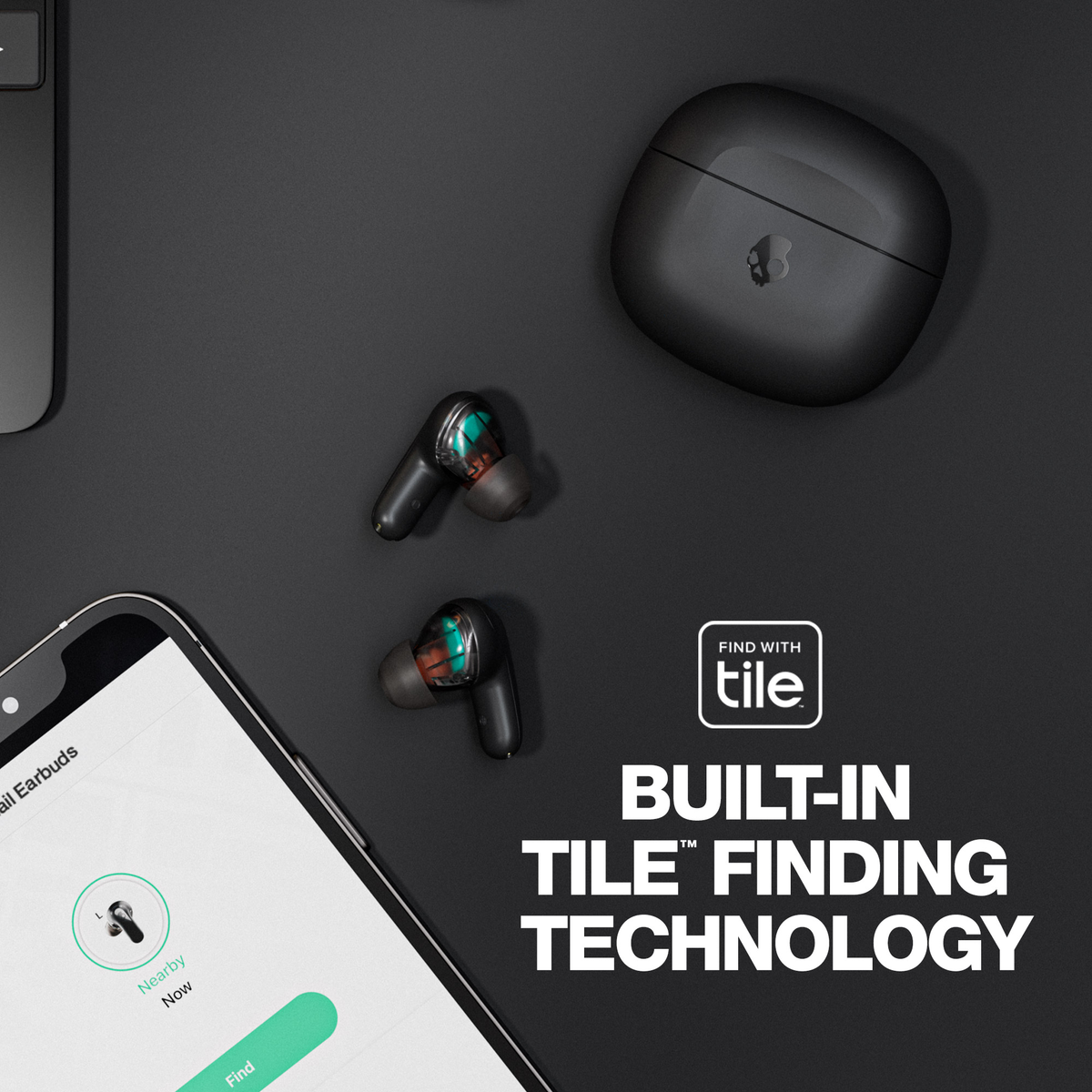 Skullcandy Rail In-Ear True Wireless Earbuds