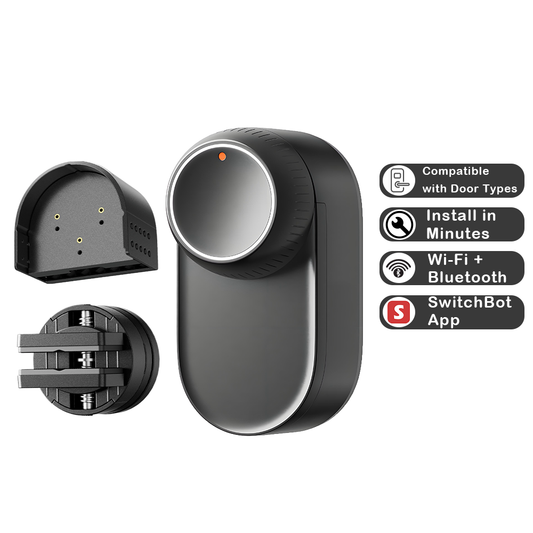 SwitchBot Smart Lock Ultra + Universal Lock Adapter