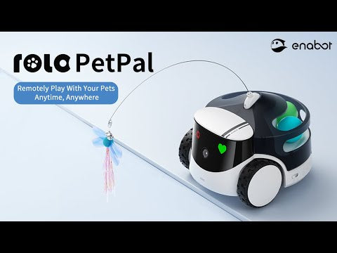 Enabot Rola PetPal Robot Pet Companion with Interactive Toys