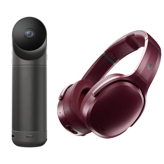Work from Home - Professional Kit (Kandao Meeting Pro + Skullcandy Crusher ANC Wireless Headphone)